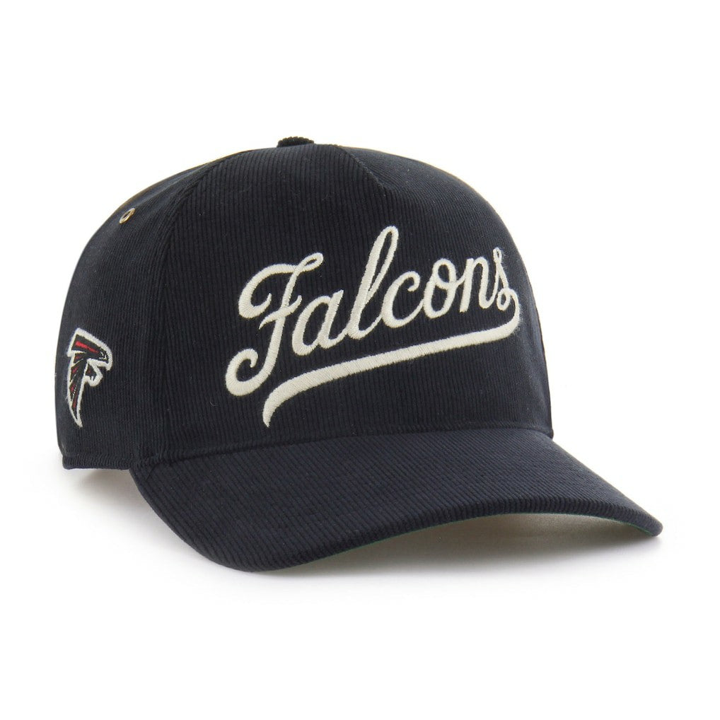 Atlanta Falcons '47 Golden Age Corduroy Hitch Adjustable Hat Black | 47 brand