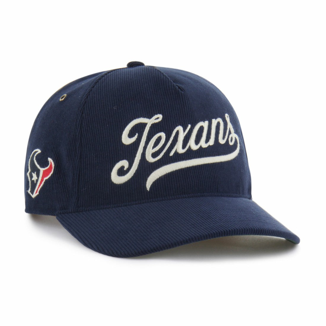 Houston Texans '47 Golden Age Corduroy Hitch Adjustable Hat Navy | 47 brand