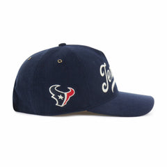 Houston Texans '47 Golden Age Corduroy Hitch Adjustable Hat Navy | 47 brand