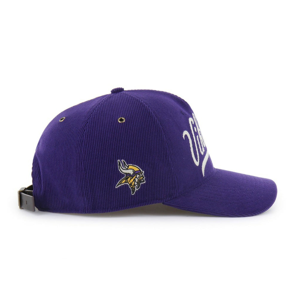 Minnesota Vikings '47 Golden Age Corduroy Hitch Adjustable Hat Purple | 47 brand