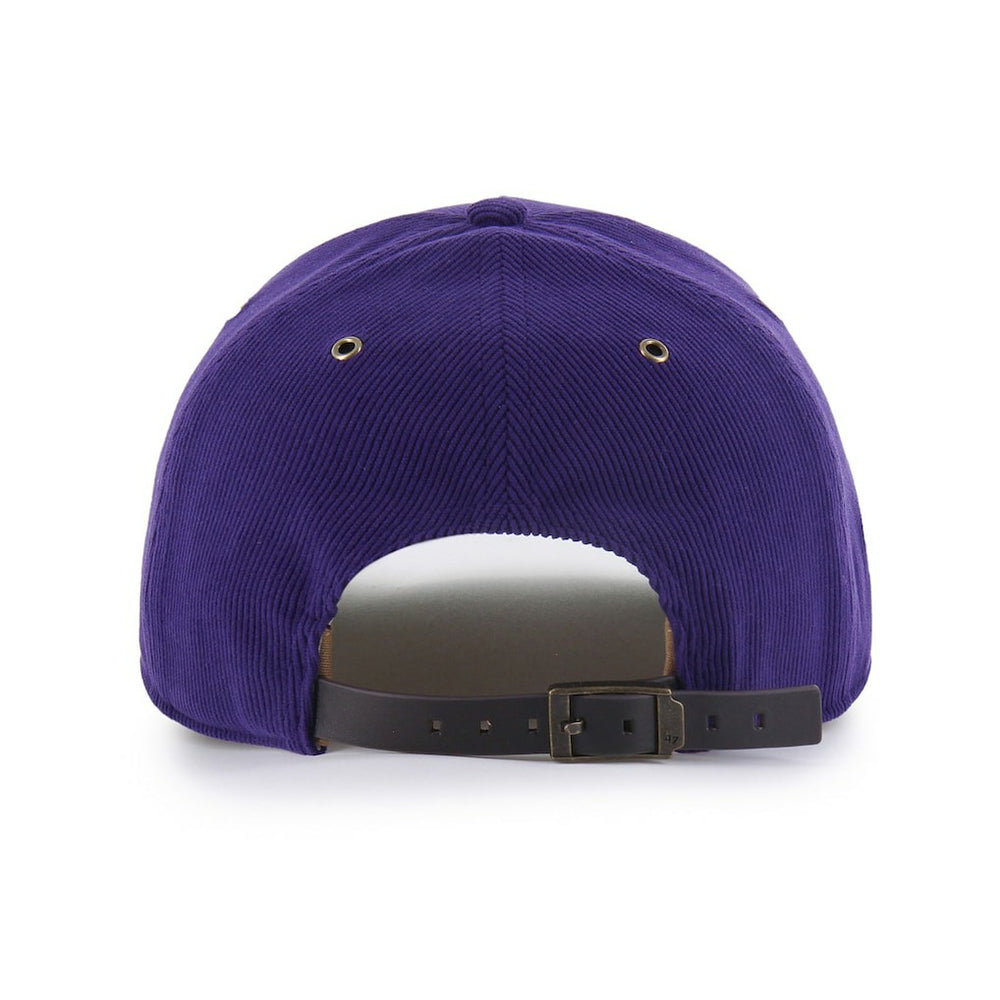 Minnesota Vikings '47 Golden Age Corduroy Hitch Adjustable Hat Purple | 47 brand