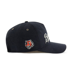 Cincinnati Bengals '47 Golden Age Corduroy Hitch Adjustable Hat Black | 47 brand