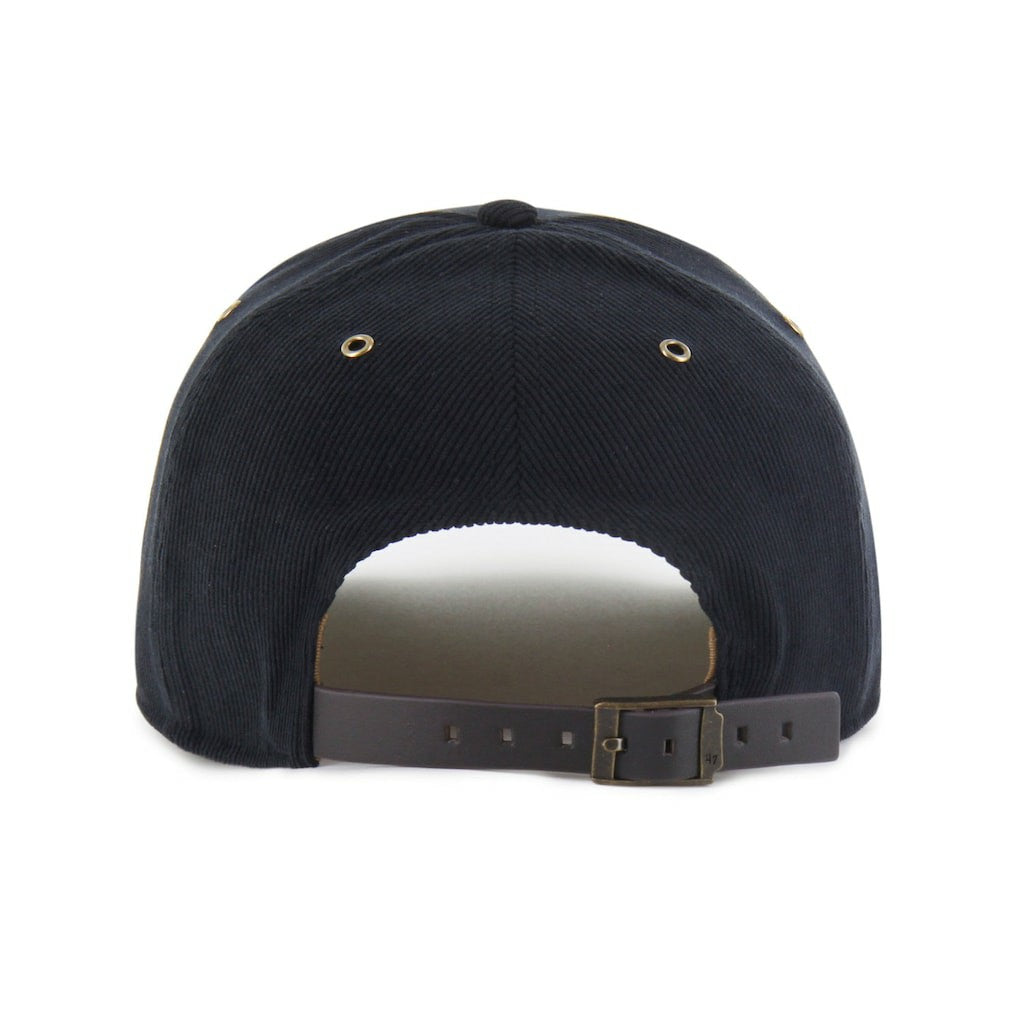 Cincinnati Bengals '47 Golden Age Corduroy Hitch Adjustable Hat Black | 47 brand