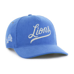 Detroit Lions '47 Golden Age Corduroy Hitch Adjustable Hat Blue | 47 brand
