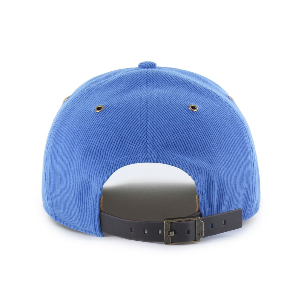 Detroit Lions '47 Golden Age Corduroy Hitch Adjustable Hat Blue | 47 brand