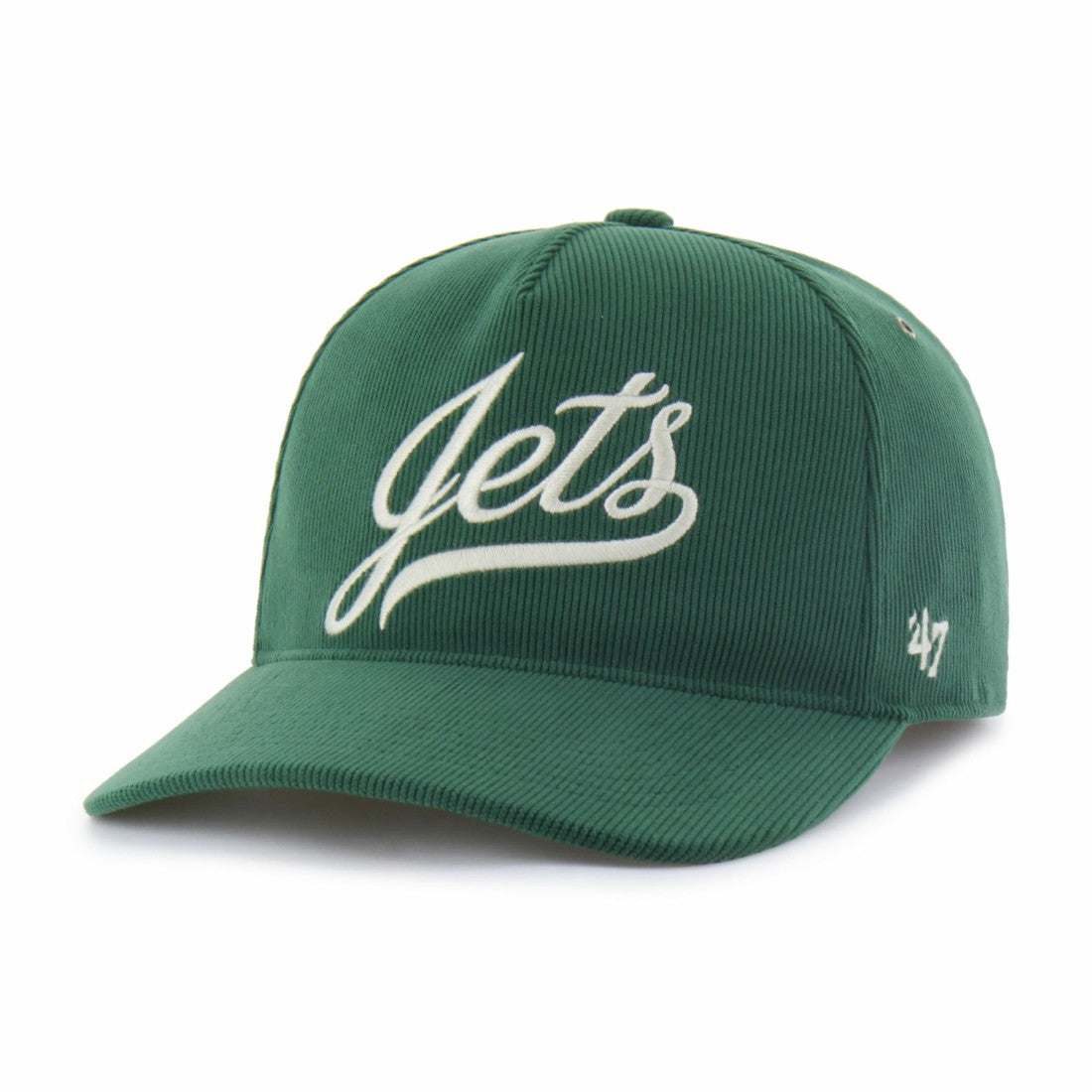 New York Jets '47 Golden Age Corduroy Hitch Adjustable Hat Green | 47 brand