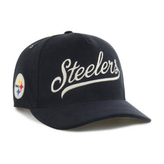 Pittsburgh Steelers '47 Golden Age Corduroy Hitch Adjustable Hat Black | 47 brand