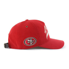 San Francisco 49ers '47 Golden Age Corduroy Hitch Adjustable Hat Scarlet | 47 brand