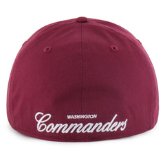 Washington Commanders '47 Foundational Franchise Fitted Hat Burgundy | 47 brand