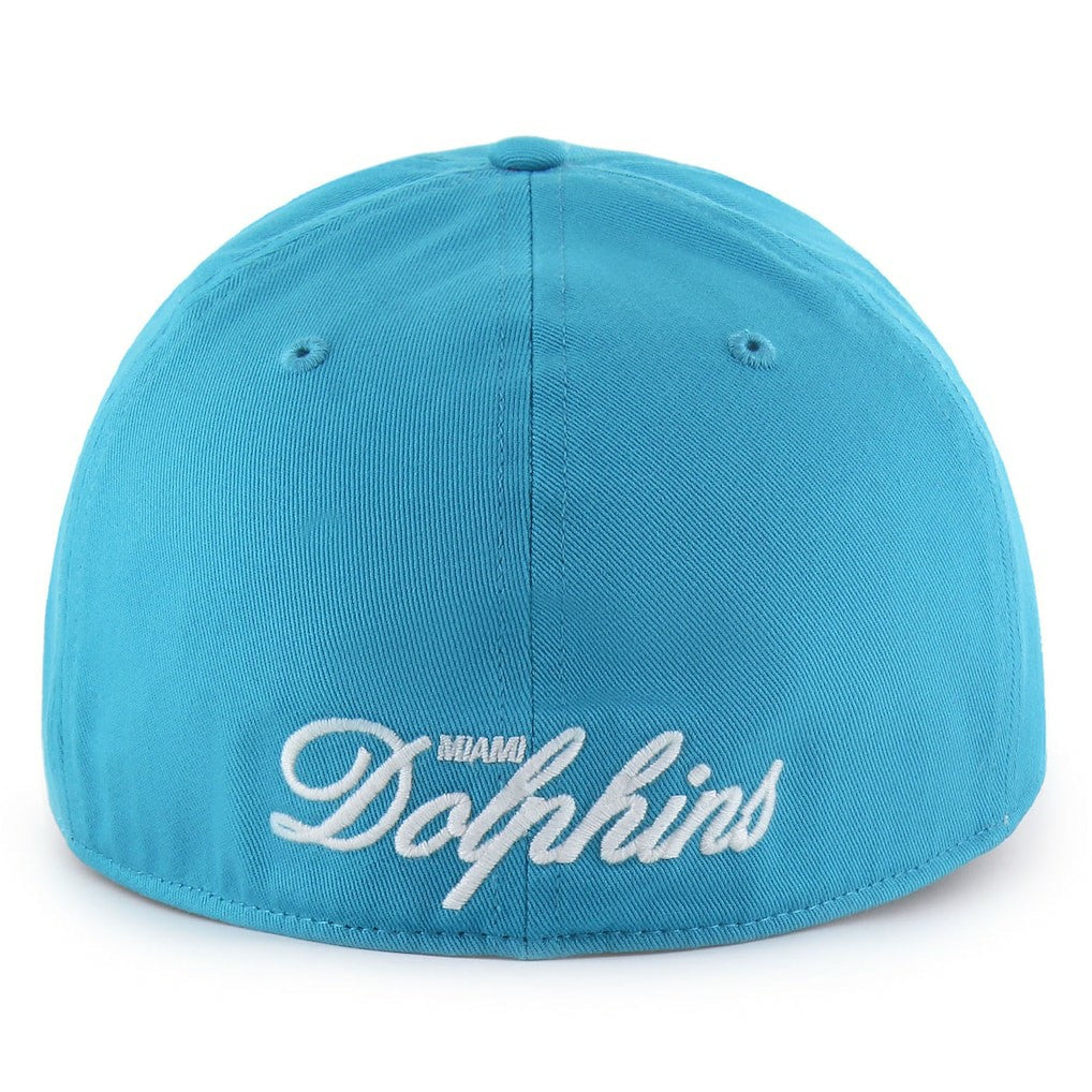 Miami Dolphins '47 Foundational Franchise Fitted Hat Aqua | 47 brand