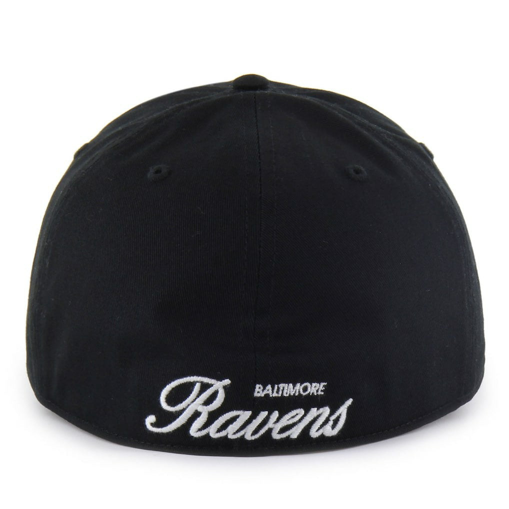Baltimore Ravens '47 Foundational Franchise Fitted Hat Black | 47 brand