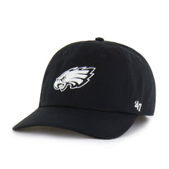 Philadelphia Eagles '47 Foundational Franchise Fitted Hat Black | 47 brand