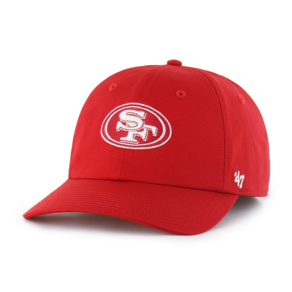 San Francisco 49ers '47 Foundational Franchise Fitted Hat Scarlet | 47 brand