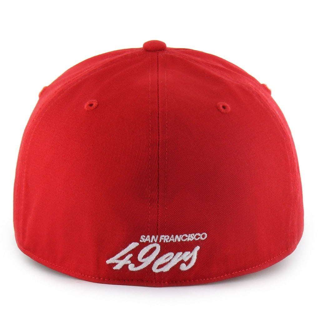 San Francisco 49ers '47 Foundational Franchise Fitted Hat Scarlet | 47 brand