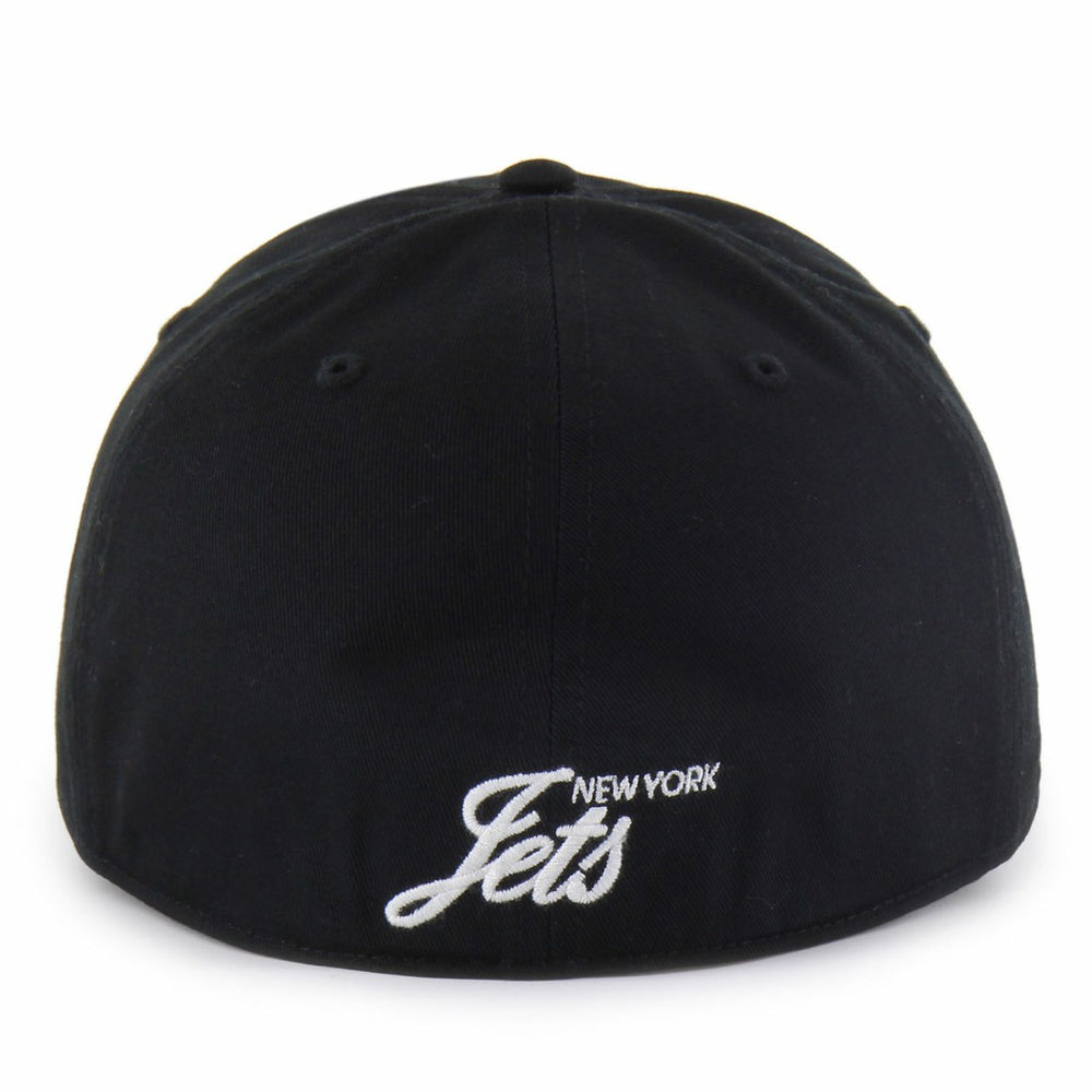 New York Jets '47 Foundational Franchise Fitted Hat Black | 47 brand