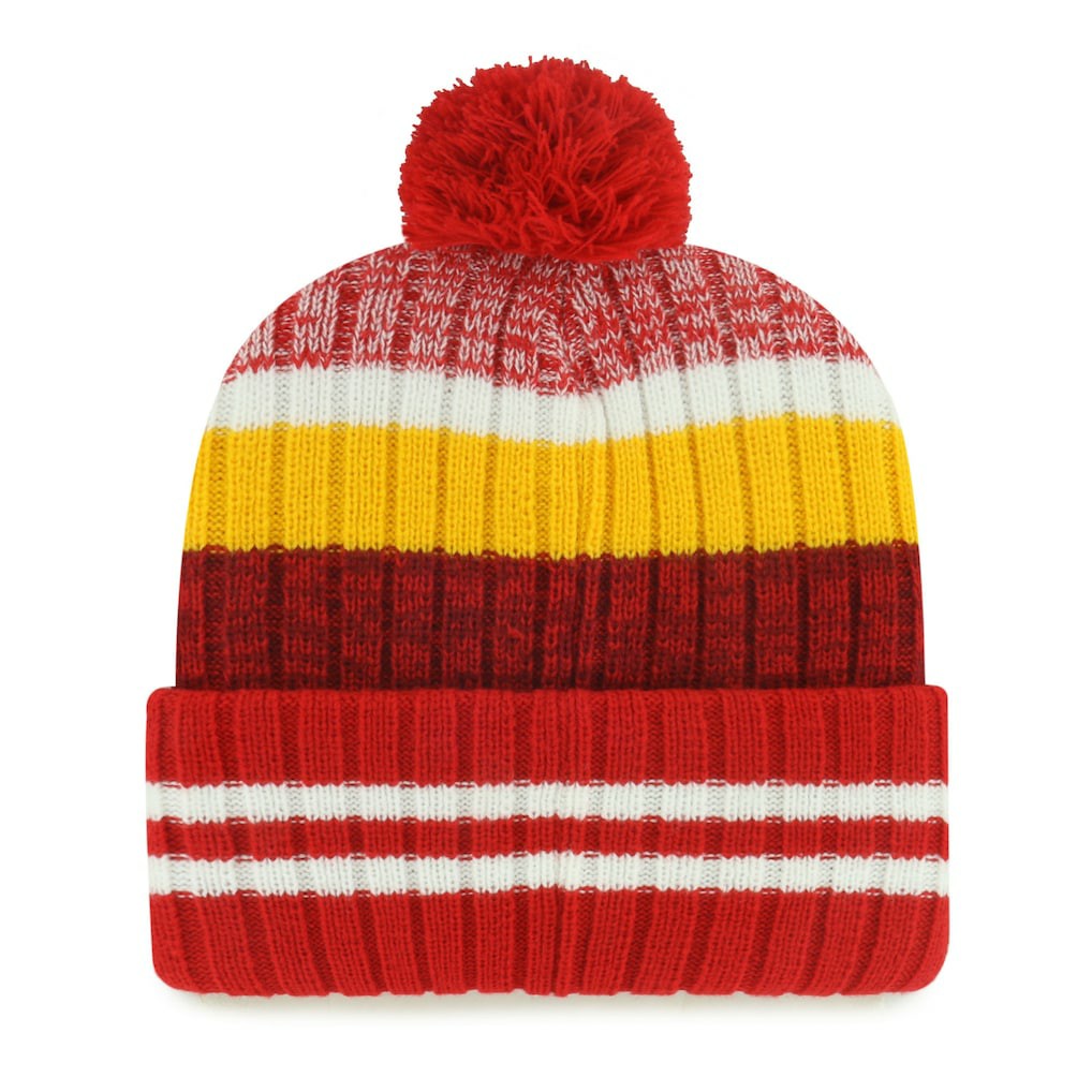 Kansas City Chiefs '47 Quiver Cuffed Knit Hat with Pom | 47 brand