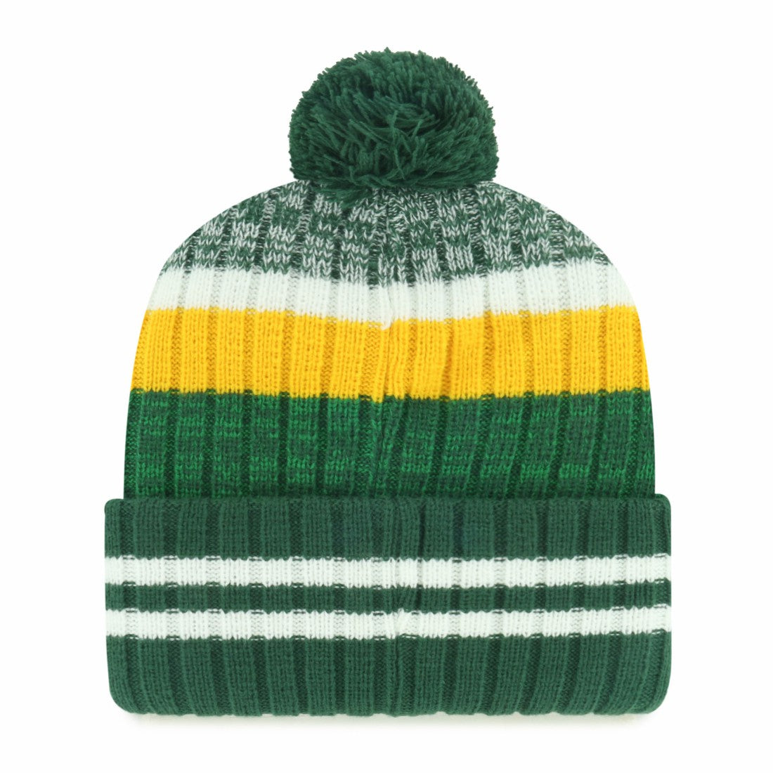 Green Bay Packers '47 Quiver Cuffed Knit Hat with Pom | 47 brand