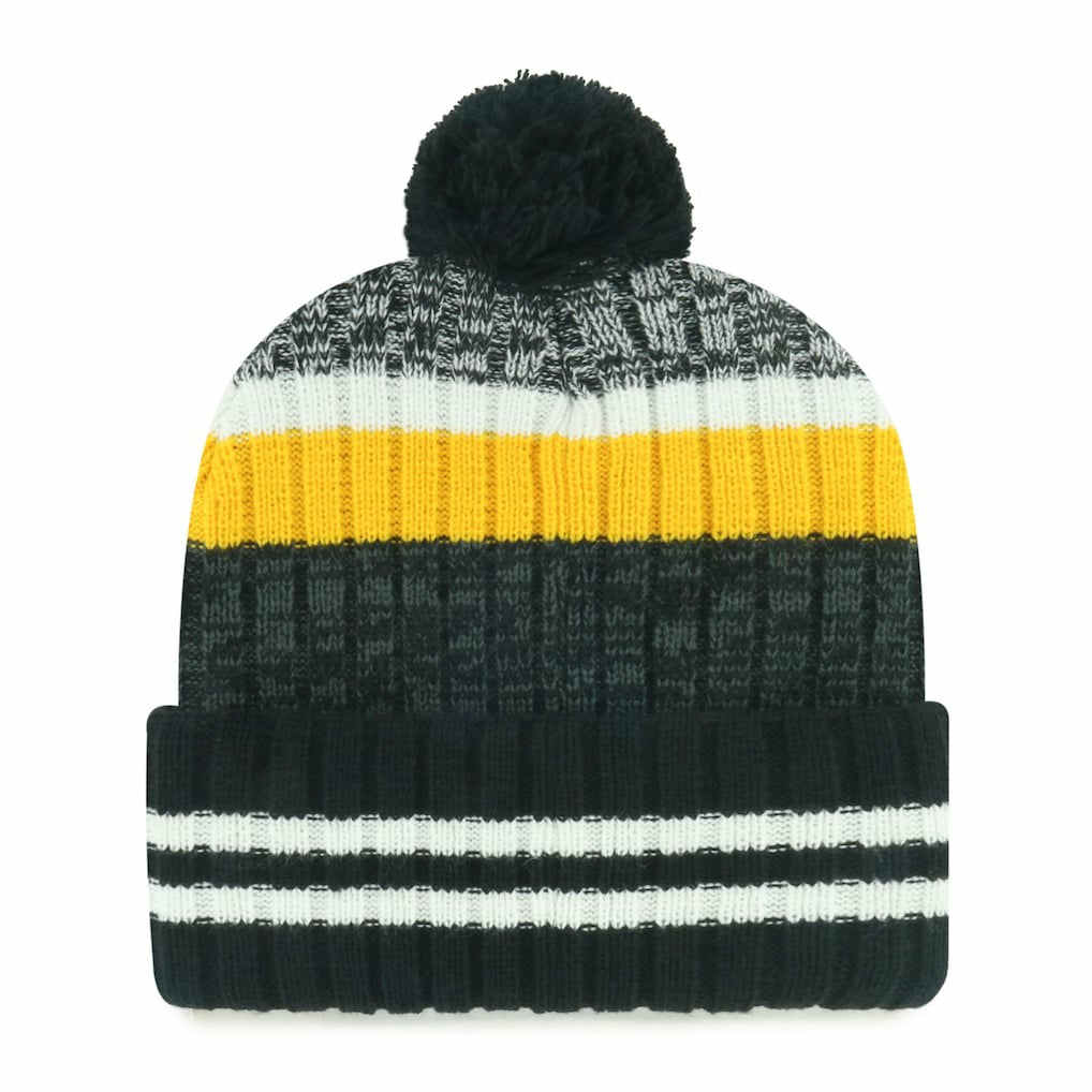 Pittsburgh Steelers '47 Quiver Cuffed Knit Hat with Pom | 47 brand