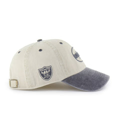 Las Vegas Raiders '47 Breaking Trail Clean Up Adjustable Hat Khaki | 47 brand