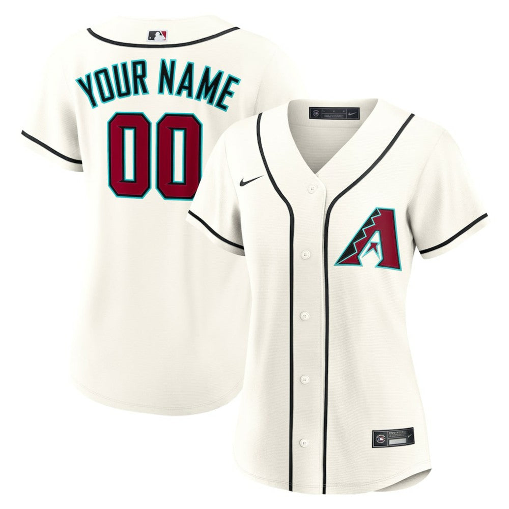 Arizona Diamondbacks Nike Women's Home Custom Replica 2.0 Jersey - MLB