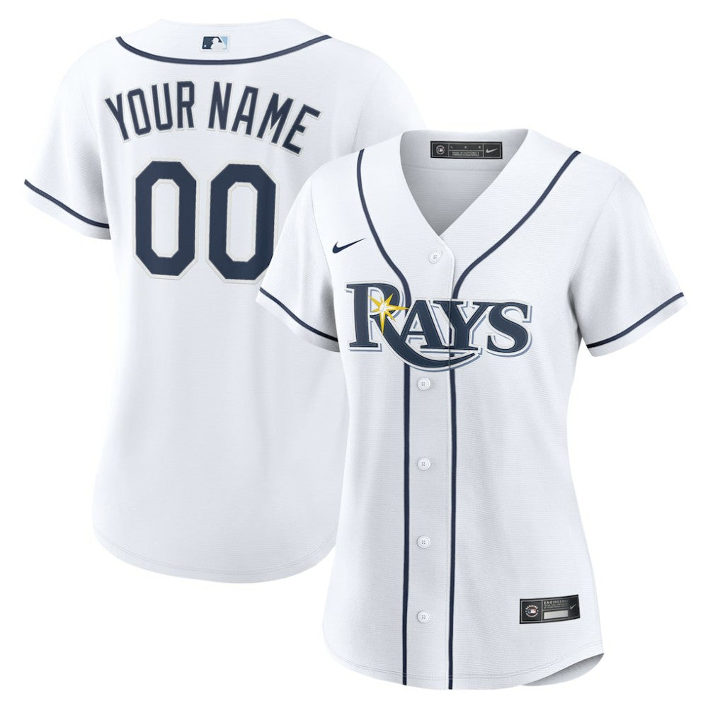 Tampa Bay Rays Nike Women's Home Custom Replica 2.0 Jersey - MLB