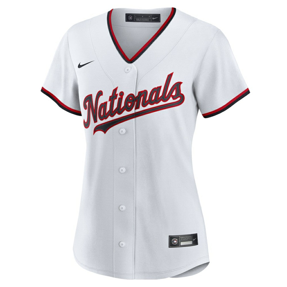 Washington Nationals Nike Women's Home Custom Replica 2.0 Jersey - MLB