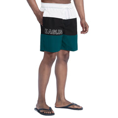 Philadelphia Eagles G-III Sports by Carl Banks Sunrise Volley Swim Shorts Midnight Green/Black | NFL