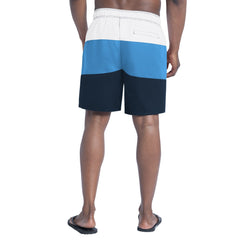 Tennessee Titans G-III Sports by Carl Banks Sunrise Volley Swim Shorts Navy/Light Blue | NFL