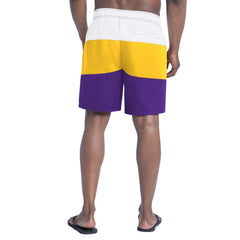 Minnesota Vikings G-III Sports by Carl Banks Sunrise Volley Swim Shorts Purple/Gold | NFL