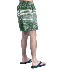 Green Bay Packers G-III Sports by Carl Banks Horizon Volley Swim Shorts Green/Gray | NFL