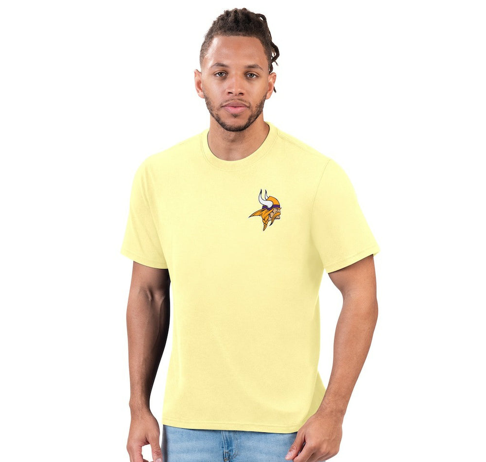 Minnesota Vikings Margaritaville Wastin' Away T-Shirt Yellow | NFL