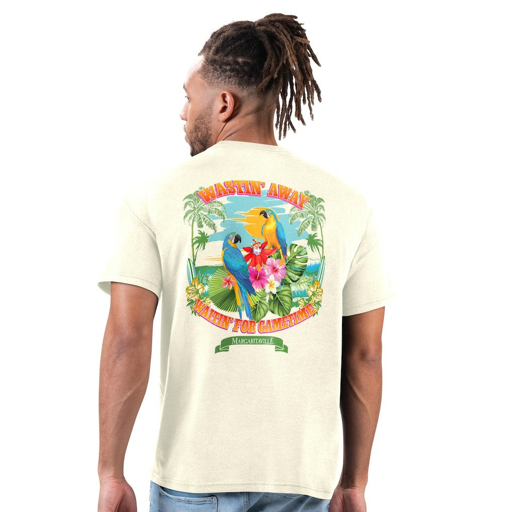 Arizona Cardinals Margaritaville Wastin' Away T-Shirt Cream | NFL