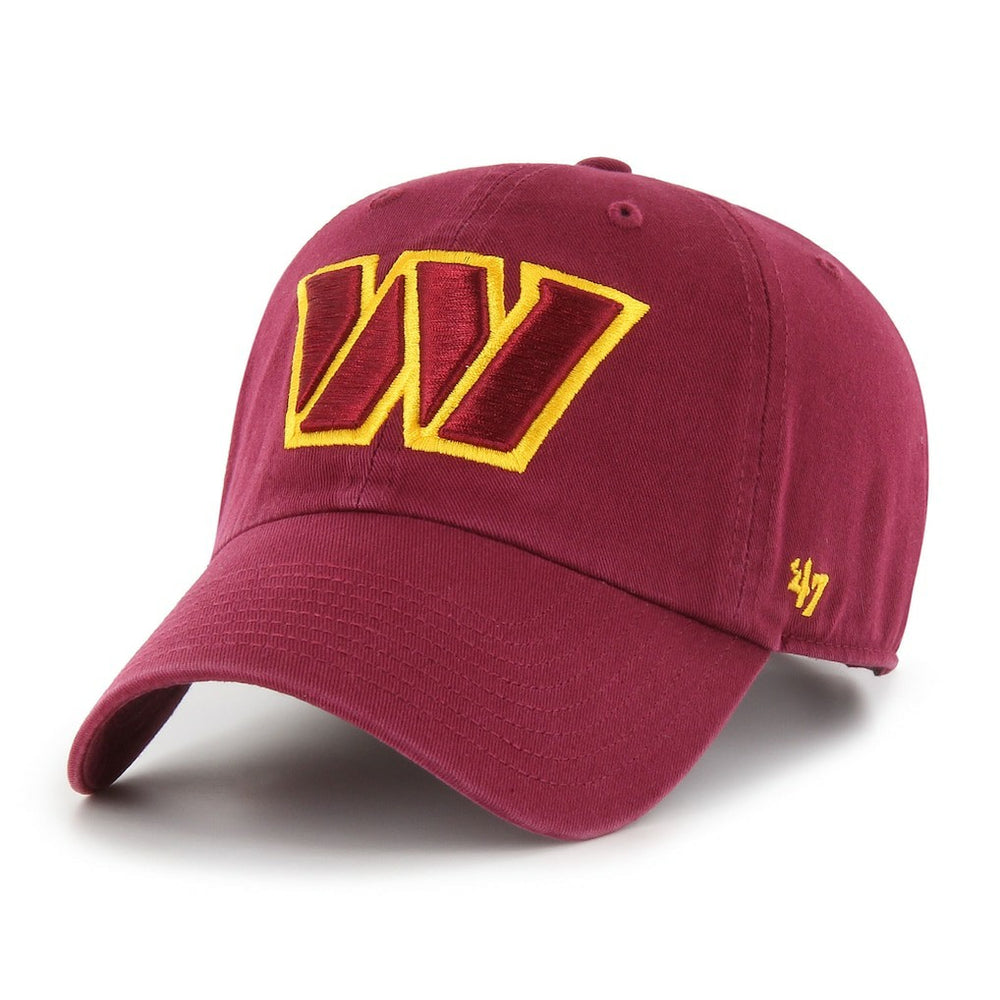 Washington Commanders '47 Cleanup Adjustable Hat Burgundy | 47 brand