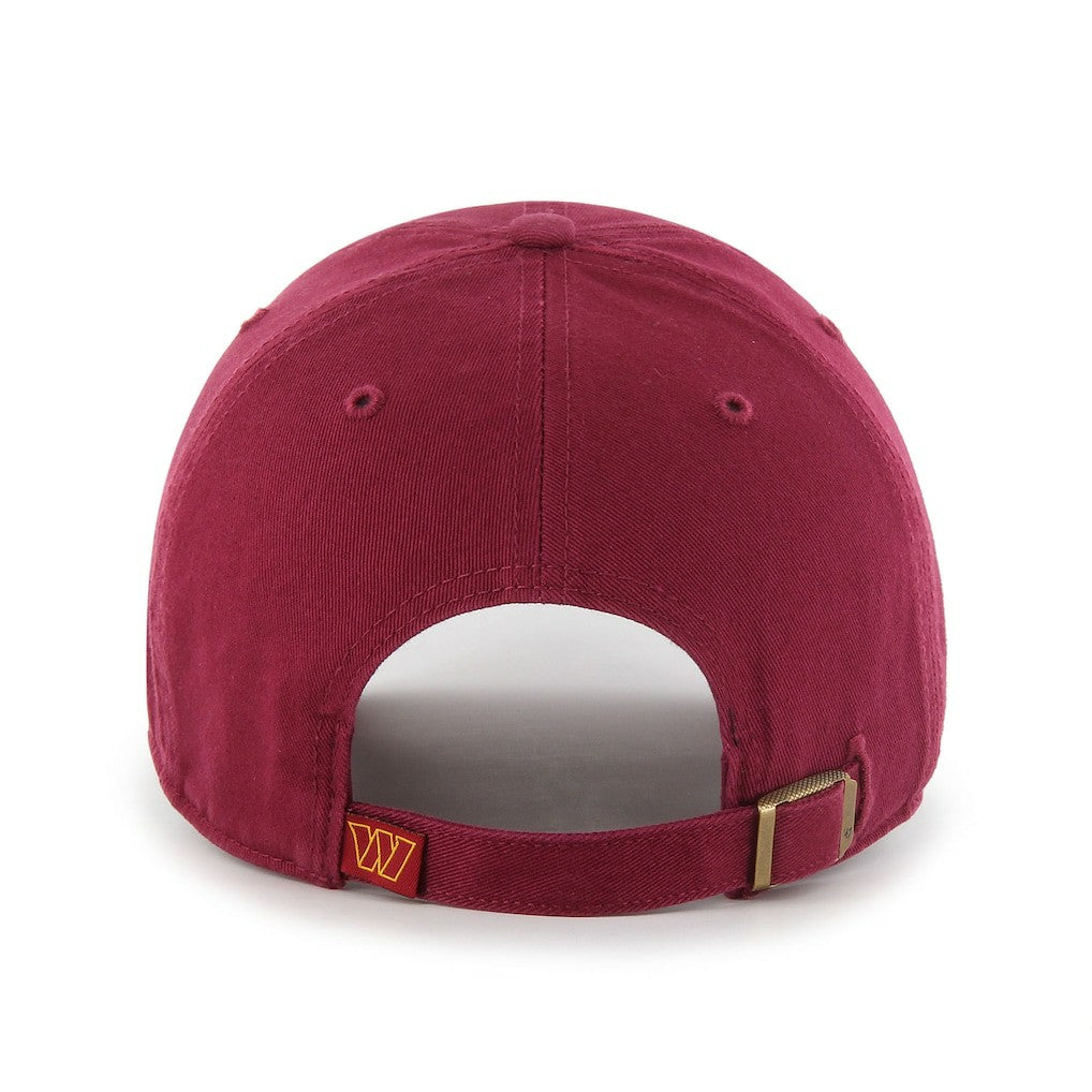 Washington Commanders '47 Cleanup Adjustable Hat Burgundy | 47 brand