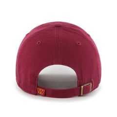Washington Commanders '47 Cleanup Adjustable Hat Burgundy | 47 brand