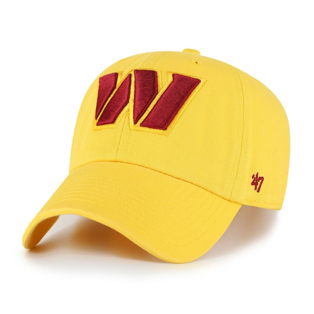 Washington Commanders '47 Cleanup Adjustable Hat Gold | 47 brand