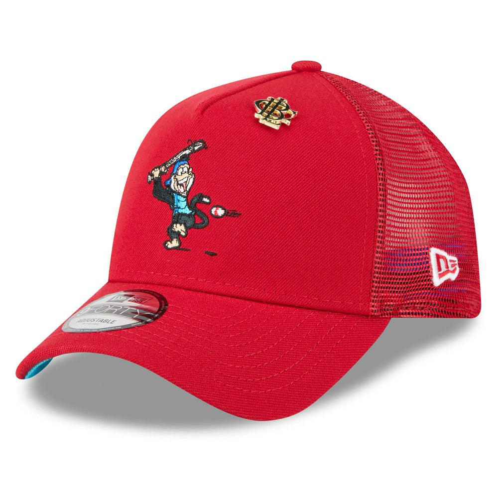 Los Angeles Angels New Era 2025 Big League Chew A-Frame 9FORTY Adjustable Trucker Hat - MLB