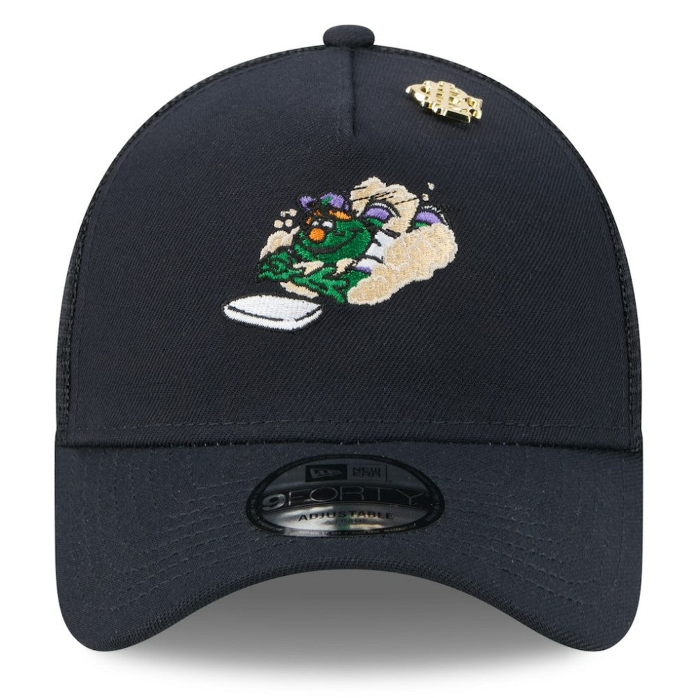 Boston Red Sox New Era 2025 Big League Chew A-Frame 9FORTY Adjustable Trucker Hat - MLB