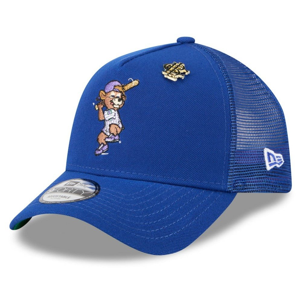 Chicago Cubs New Era 2025 Big League Chew A-Frame 9FORTY Adjustable Trucker Hat - MLB