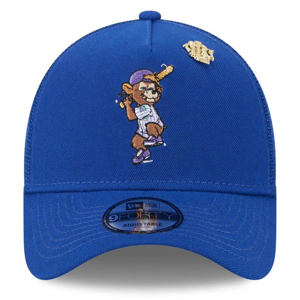 Chicago Cubs New Era 2025 Big League Chew A-Frame 9FORTY Adjustable Trucker Hat - MLB
