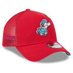 Cincinnati Reds New Era 2025 Big League Chew A-Frame 9FORTY Adjustable Trucker Hat - MLB
