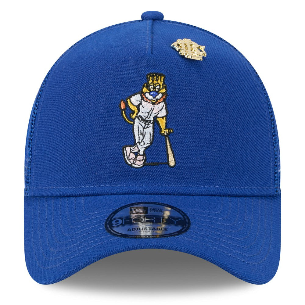 Kansas City Royals New Era 2025 Big League Chew A-Frame 9FORTY Adjustable Trucker Hat - MLB