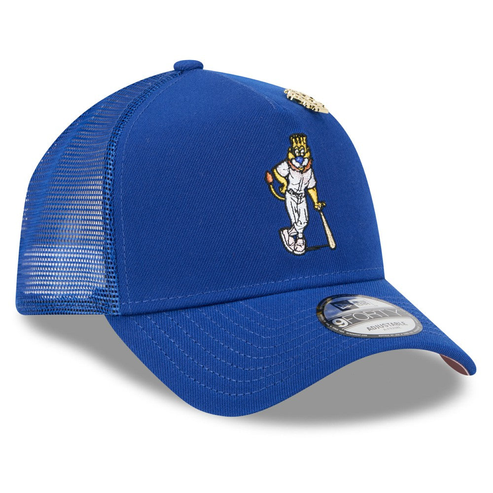 Kansas City Royals New Era 2025 Big League Chew A-Frame 9FORTY Adjustable Trucker Hat - MLB