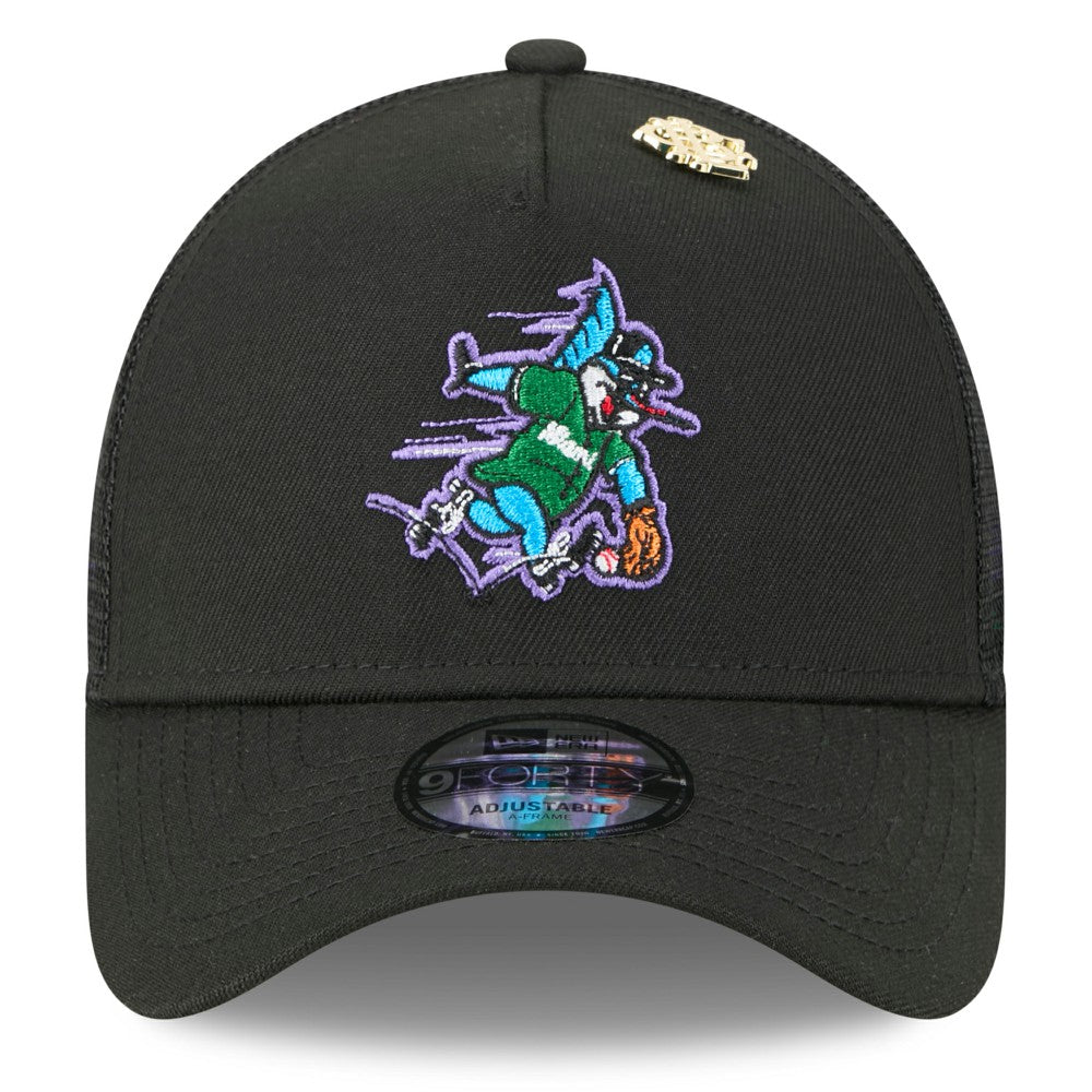 Miami Marlins New Era 2025 Big League Chew A-Frame 9FORTY Adjustable Trucker Hat - MLB