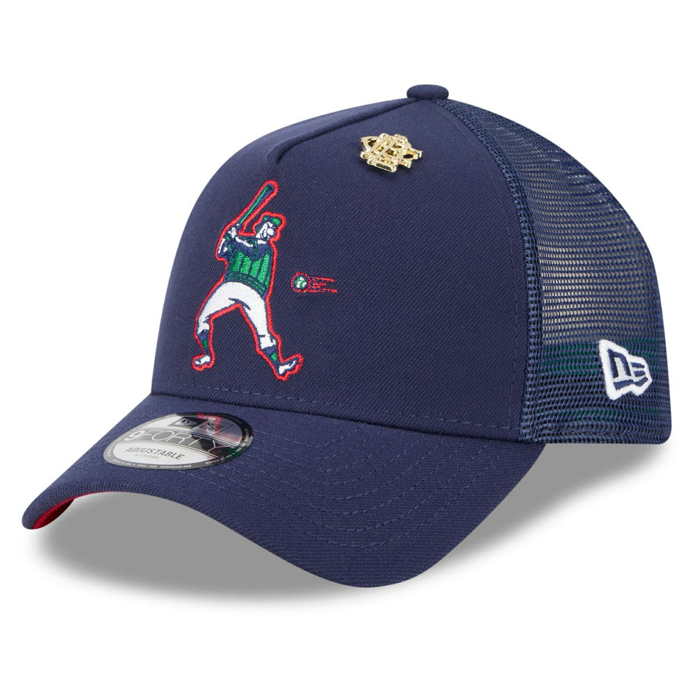 Milwaukee Brewers New Era 2025 Big League Chew A-Frame 9FORTY Adjustable Trucker Hat - MLB