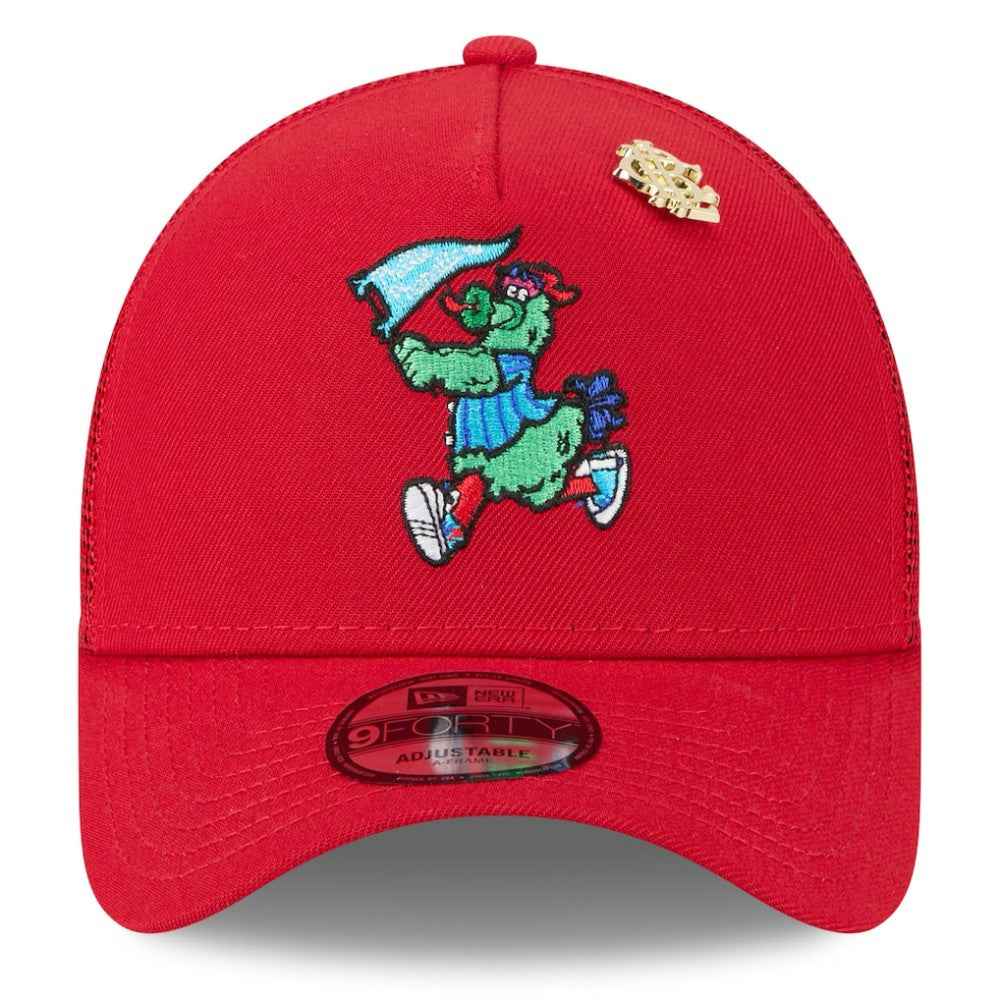 Philadelphia Phillies New Era 2025 Big League Chew A-Frame 9FORTY Adjustable Trucker Hat - MLB