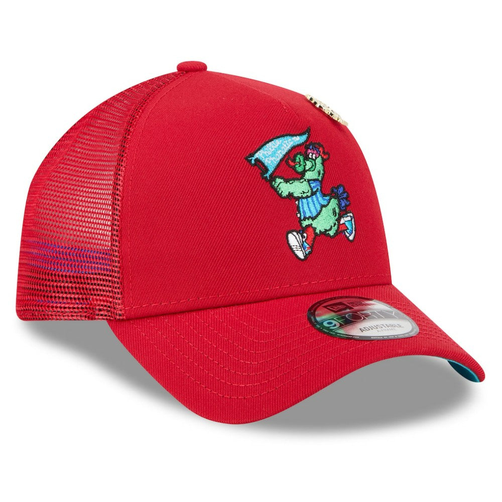Philadelphia Phillies New Era 2025 Big League Chew A-Frame 9FORTY Adjustable Trucker Hat - MLB