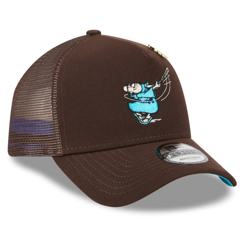 San Diego Padres New Era 2025 Big League Chew A-Frame 9FORTY Adjustable Trucker Hat - MLB