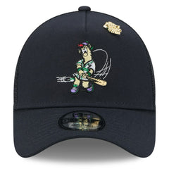 Atlanta Braves New Era 2025 Big League Chew A-Frame 9FORTY Adjustable Trucker Hat - MLB