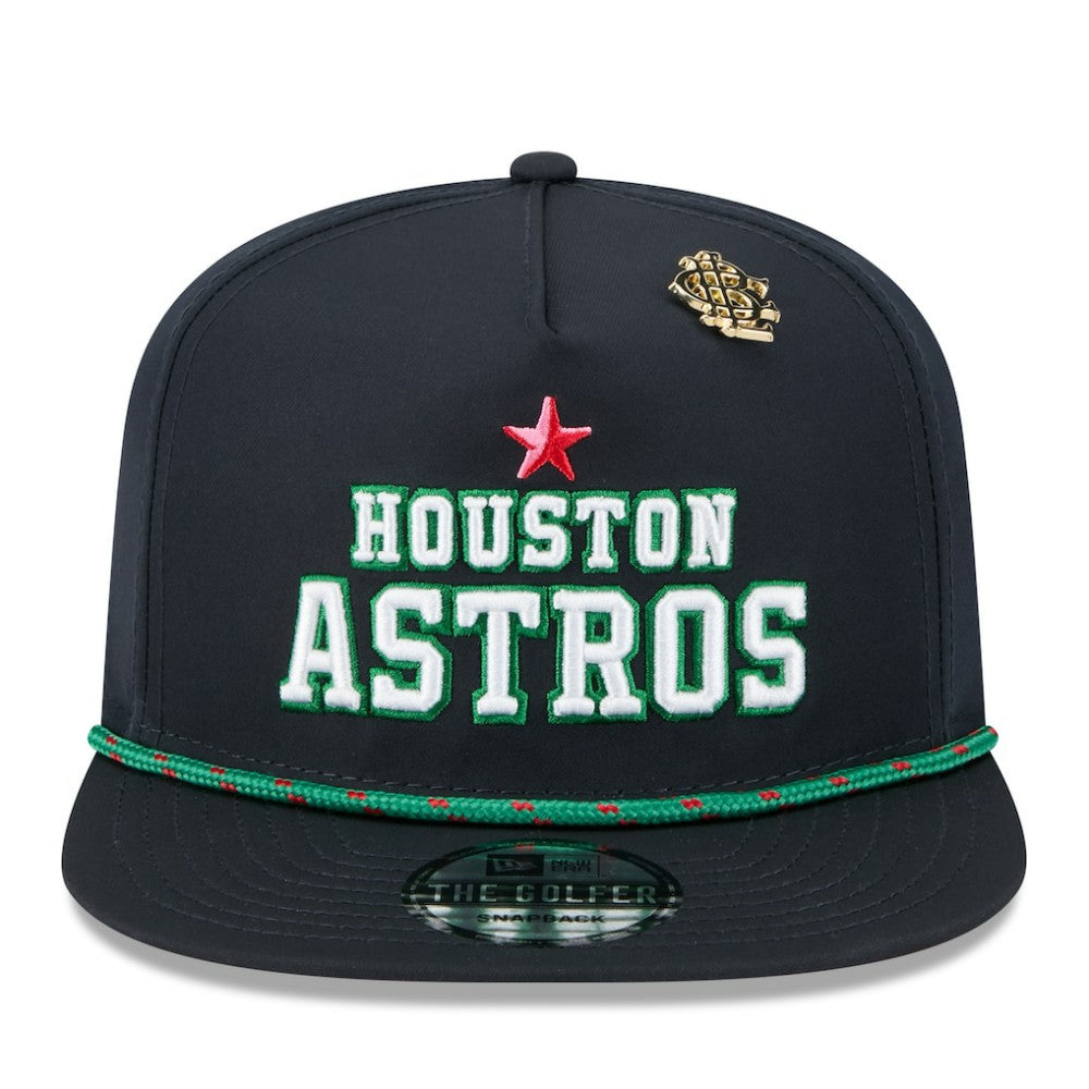 Houston Astros New Era 2025 Big League Chew Golfer Snapback Hat - MLB